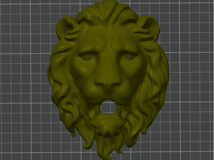 Applique leone per rubinetto esterno