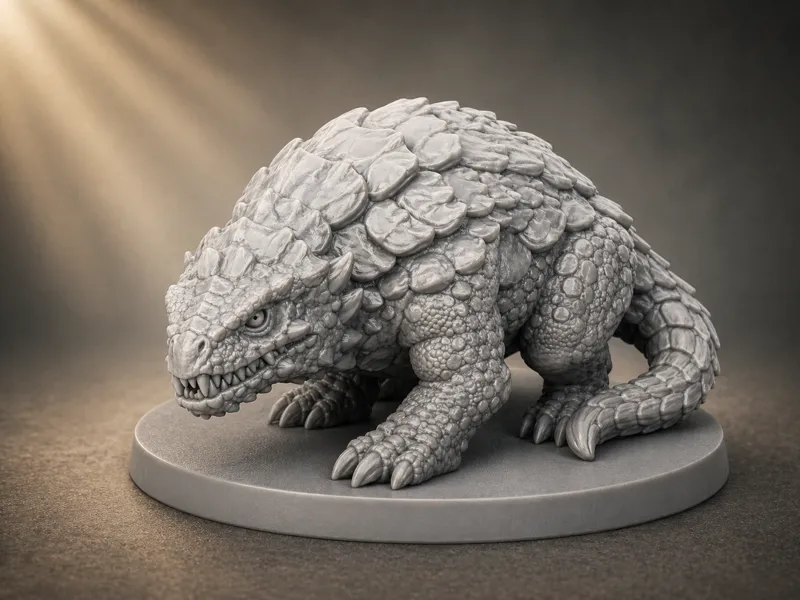 Salamandre – figurine creature jeu de role