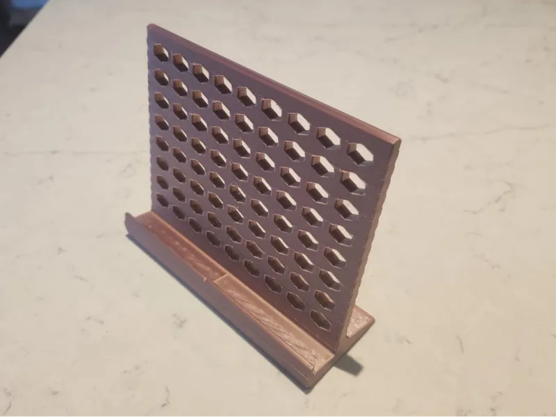 Nearly Vertical (79°) Tablet Stand