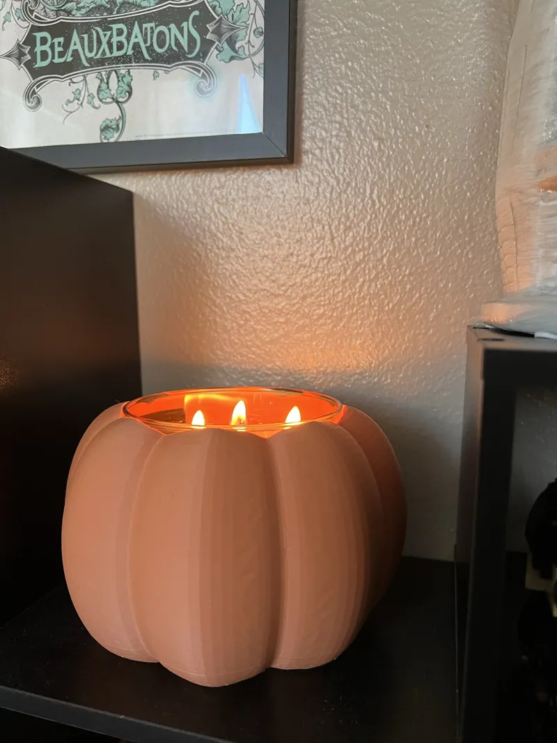 Pumpkin - Candle Holder