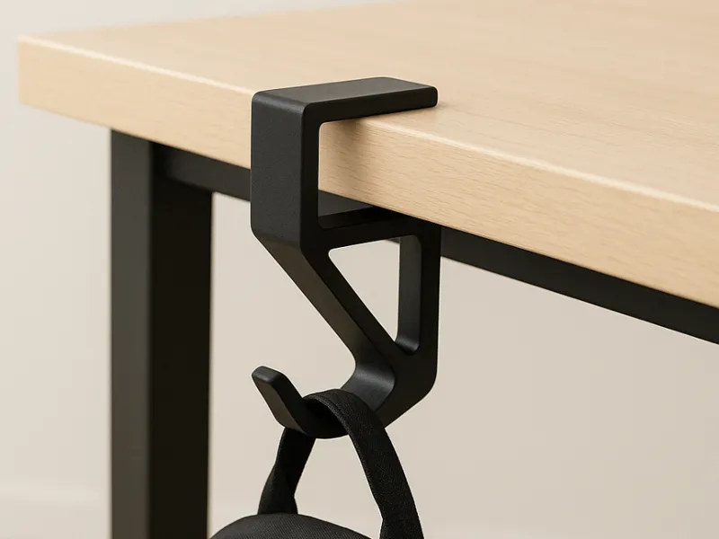 Undermount Desk Hook - No screws needed