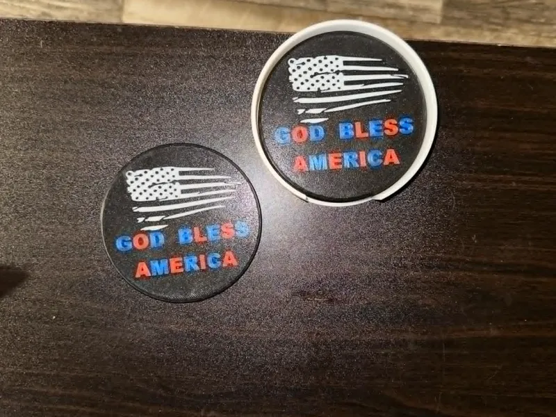 God Bless America Coaster Set