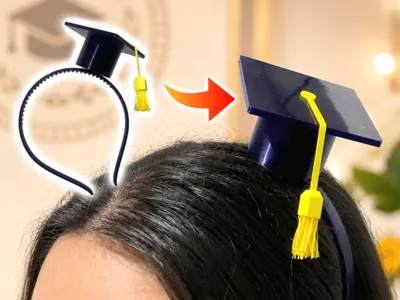 Graduation Tiara Mini Assembleable Mortarboard [ NO AMS ]