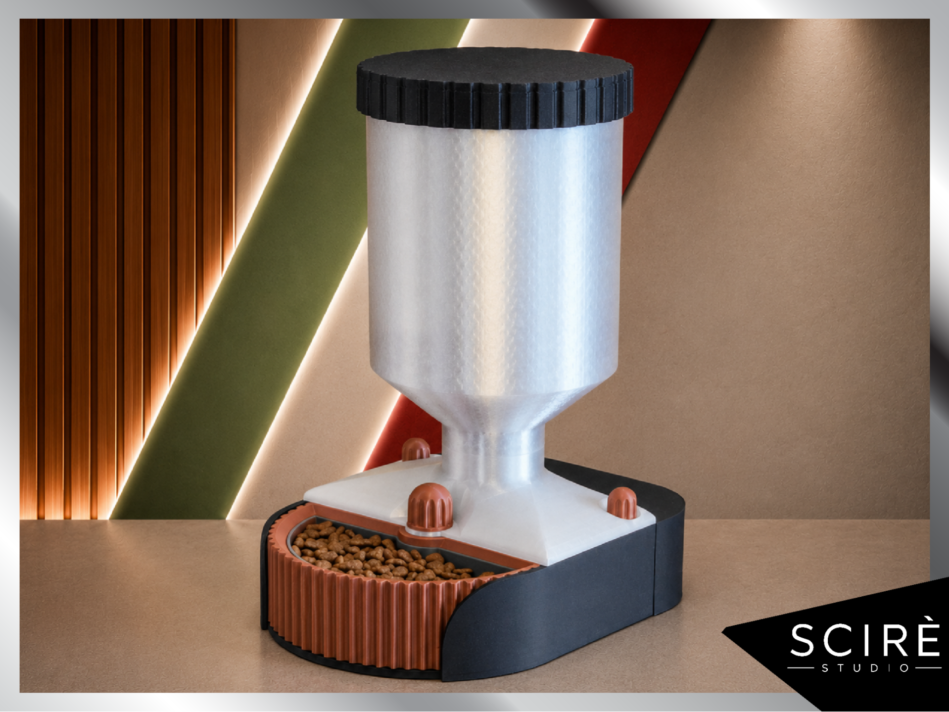 Meal Wheel – Twist Kibble Feeder
