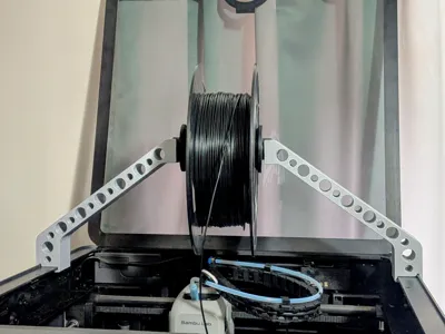 P1S top spool mount