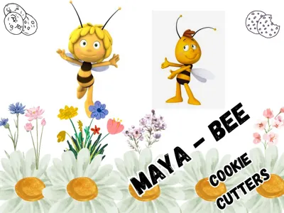 Maya bee_cookie cutters