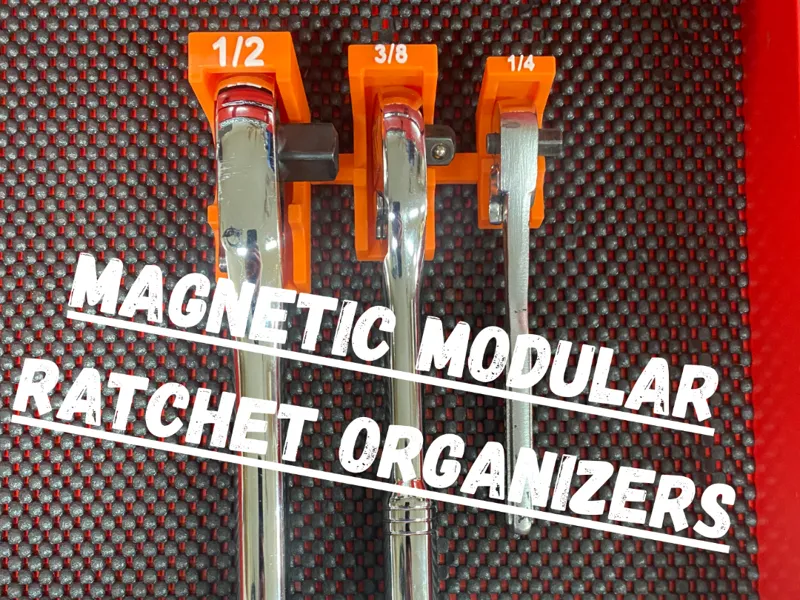 Modular Magnetic Ratchet Organizers