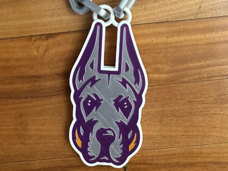 University at Albany (UAlbany) Great Dane Pendant