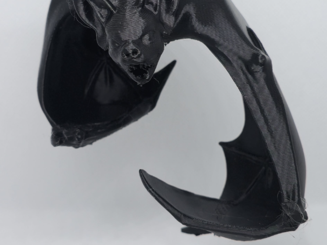 hanging bat tea light holder