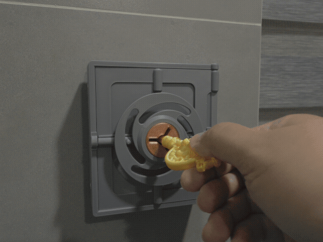 Miniatura 1 do modelo 3D 开你柜门