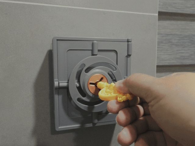 86型开关面板装饰-开你柜门