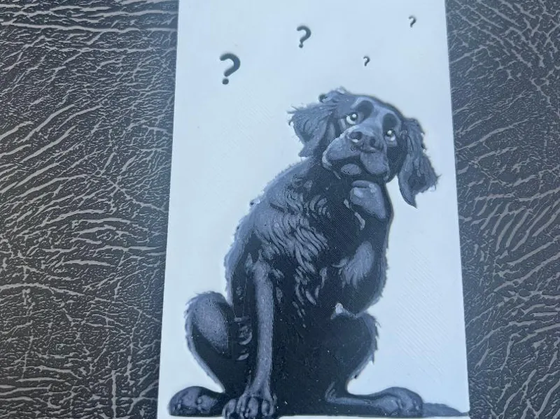 Thinking Labrador XL bookmark wall art FREE COM Li