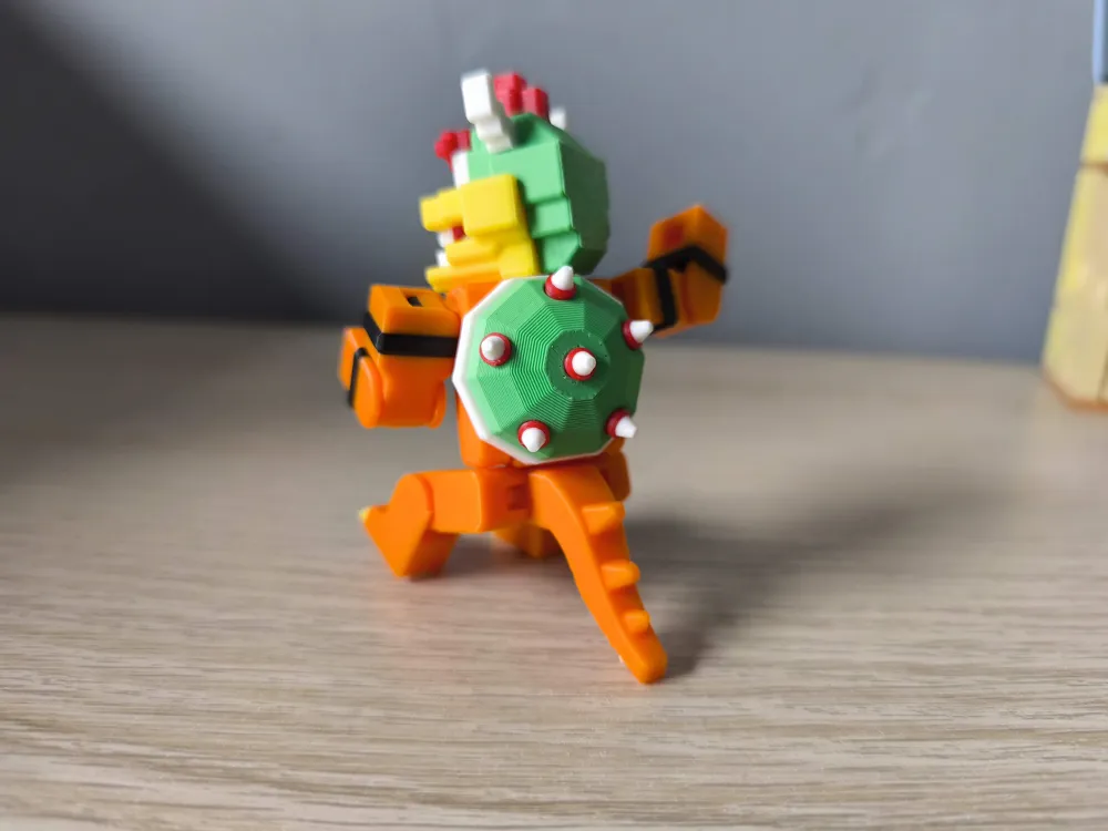 Bowser – The King of the Koopas Articulated Figure - Free 3D Print ...