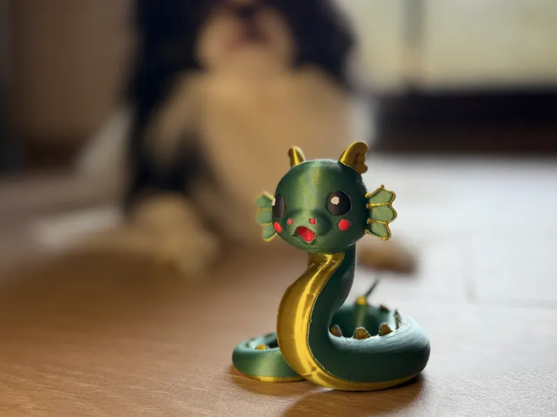 Adorable Cute Dragon Like Snake