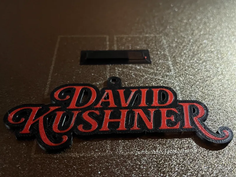 David Kushner Keychain