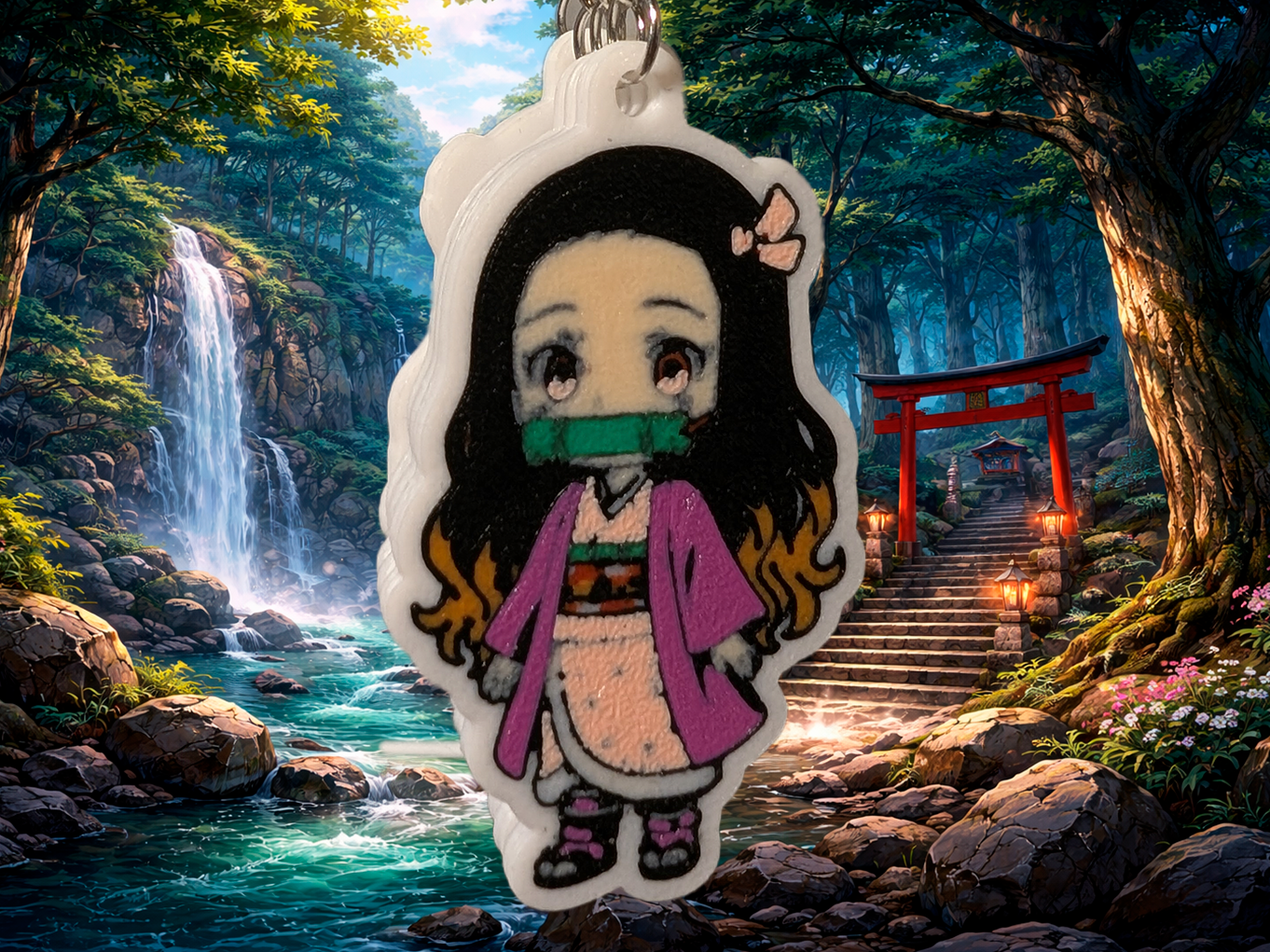 Llavero Nezuko