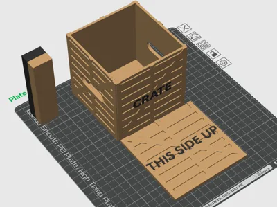 Wooden Crate