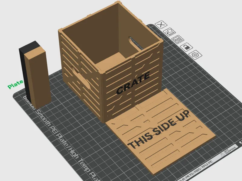 Wooden Crate
