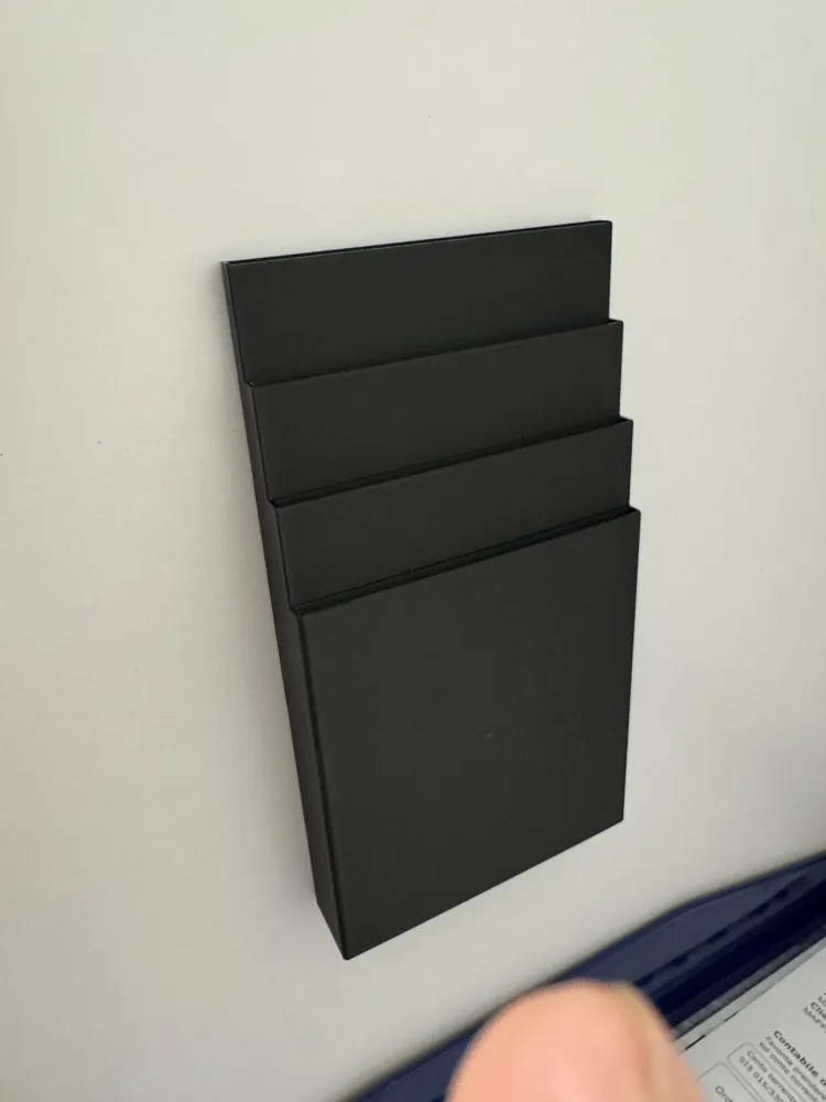 time card rack organizer wall - Free 3D Print Model - MakerWorld