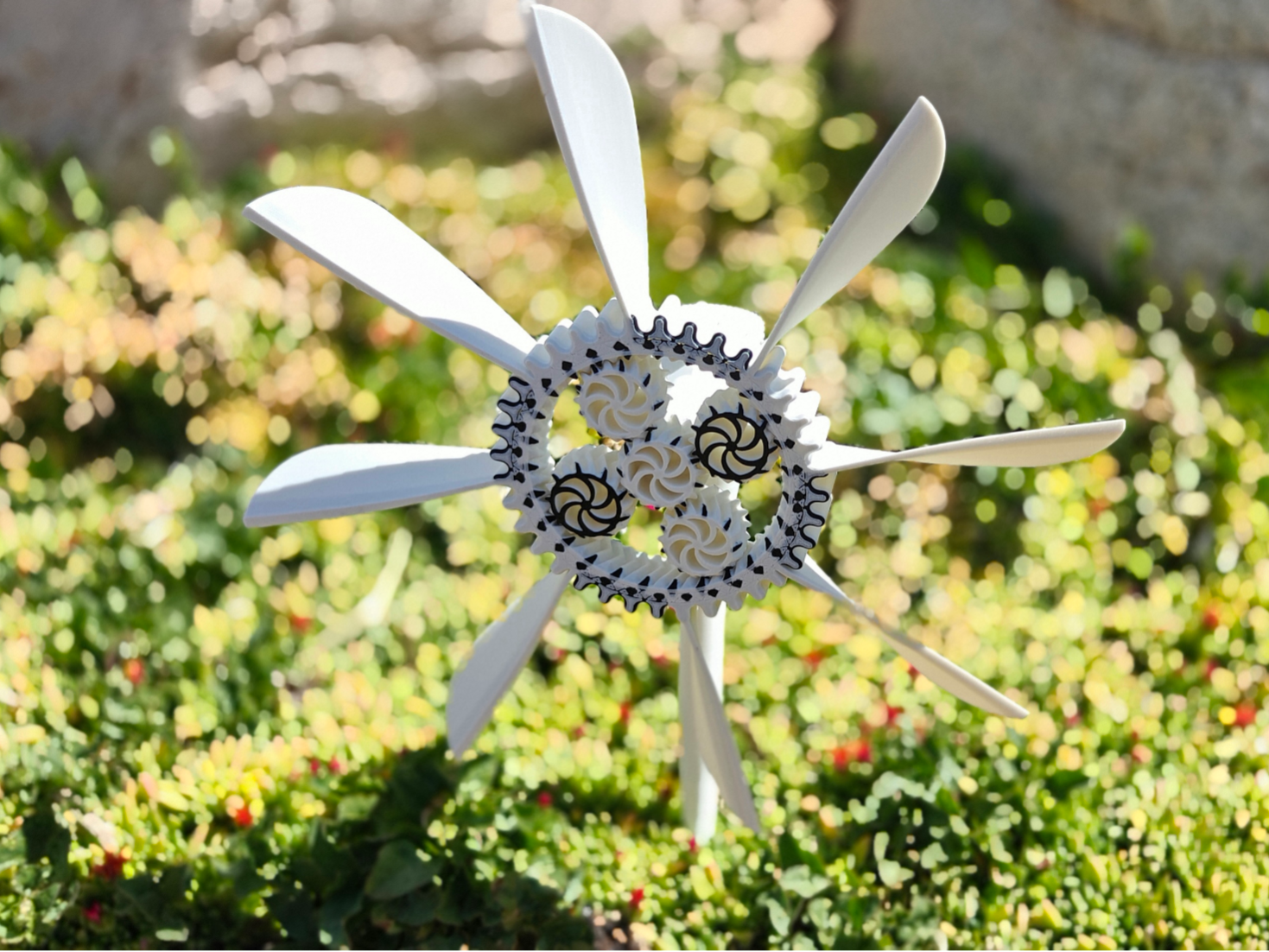 Planetary Gear Wind Spinner