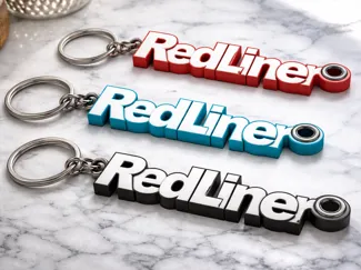 Red Liner Keychain
