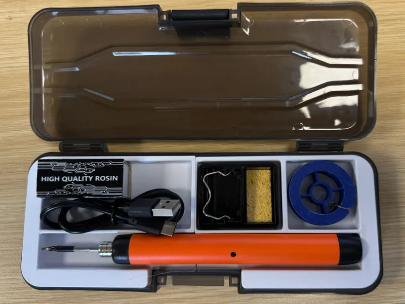 USB Solder Iron Box Insert