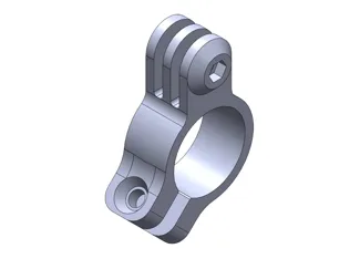 25mm adapter mount for Handlebar light Bike