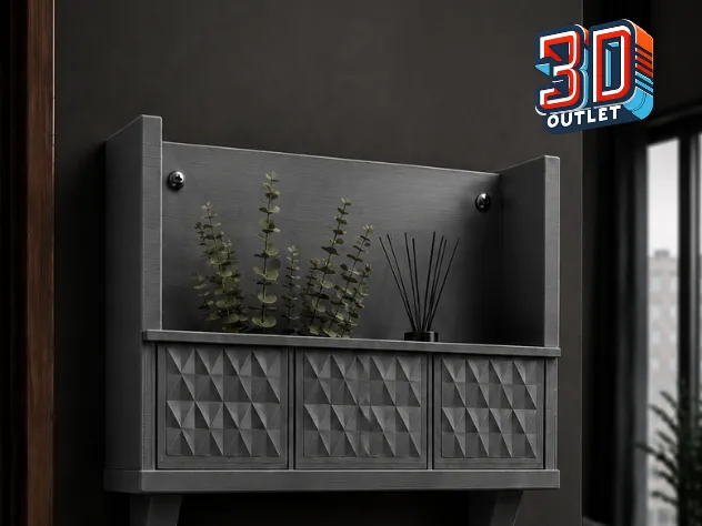 Soviet Balcony Wall Shelf