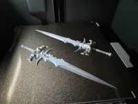 Frostmourne (modèle scindé pour faciliter l'impression) — photo 2