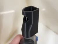 Large (2mm) 0.16mm layer, 2 walls, 15% infill