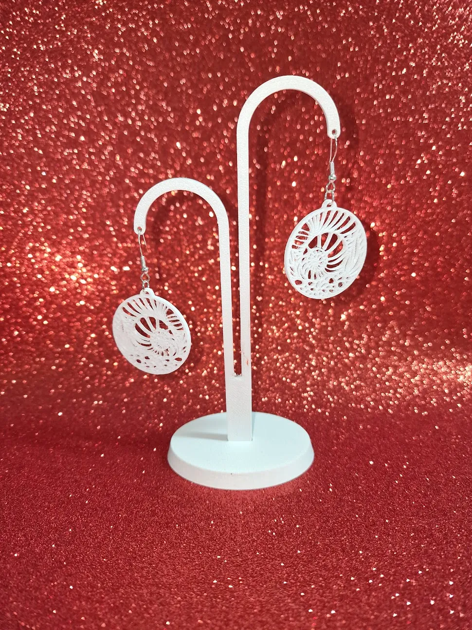 Deep in the sea earrings view 3
