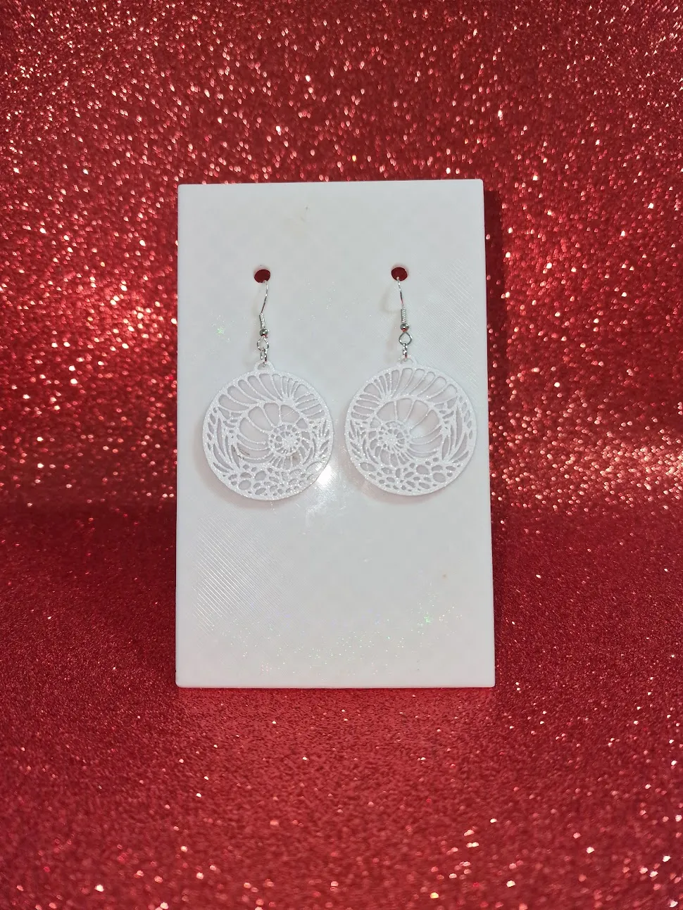 Deep in the sea earrings view 2