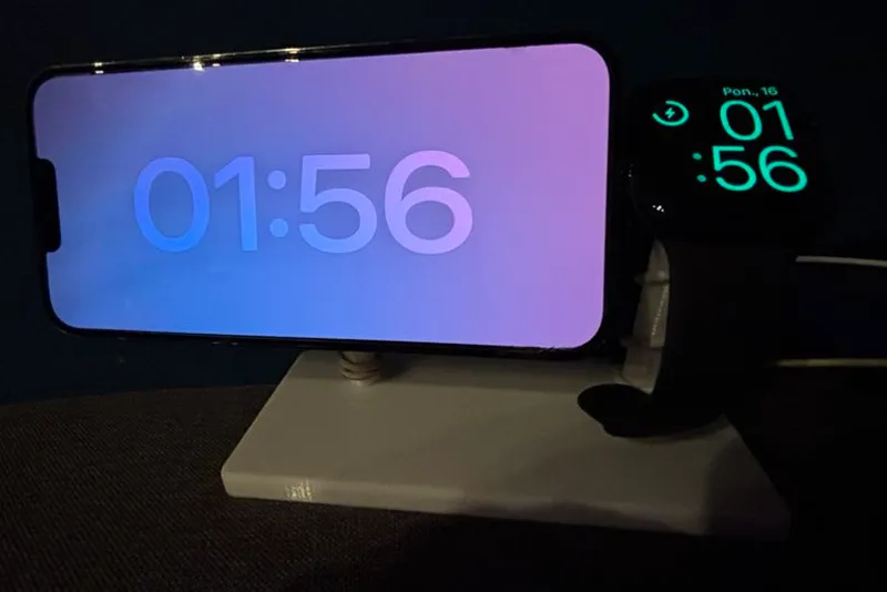 Apple MagSafe and apple watch charging dock