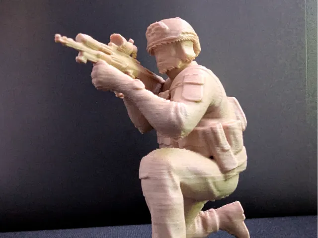 Modern soldier