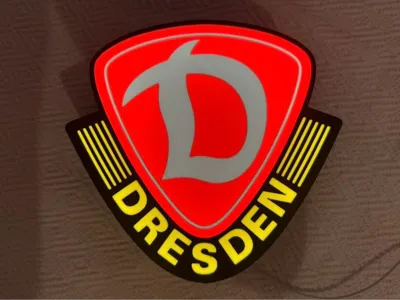 Dynamo Dresden Lightbox for hanging
