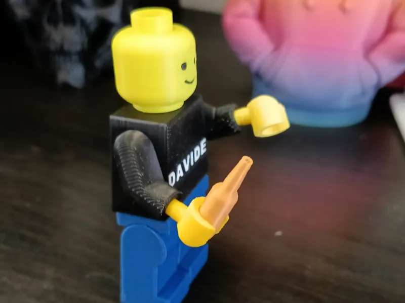 bottiglia minifigure 500%
