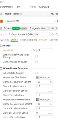 0.2mm layer, 3 walls, 80% infill