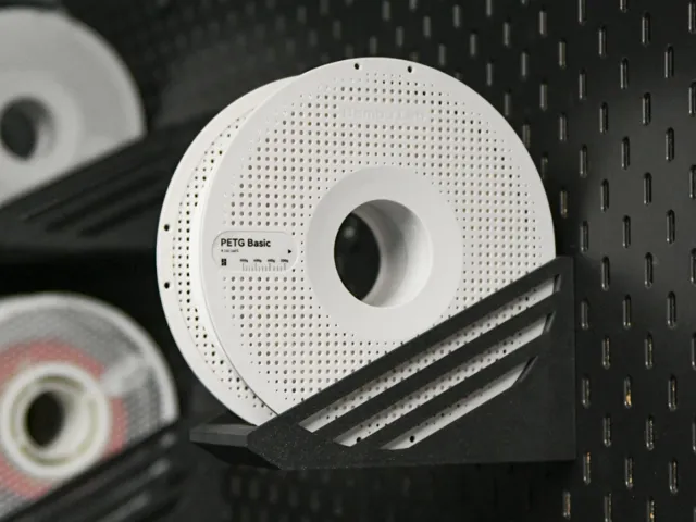 IKEA skadis spool holder