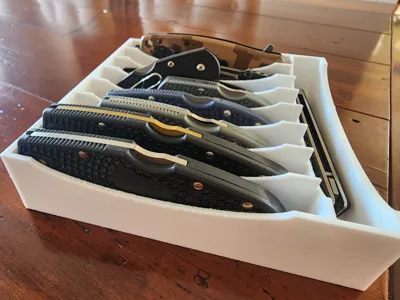 EDC Knife Organizer - Spyderco & Others