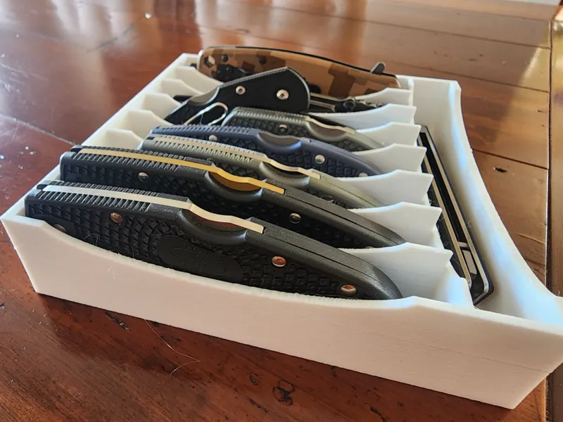 EDC Knife Organizer - Spyderco & Others