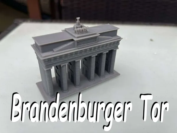 Porte de Brandebourg à Berlin