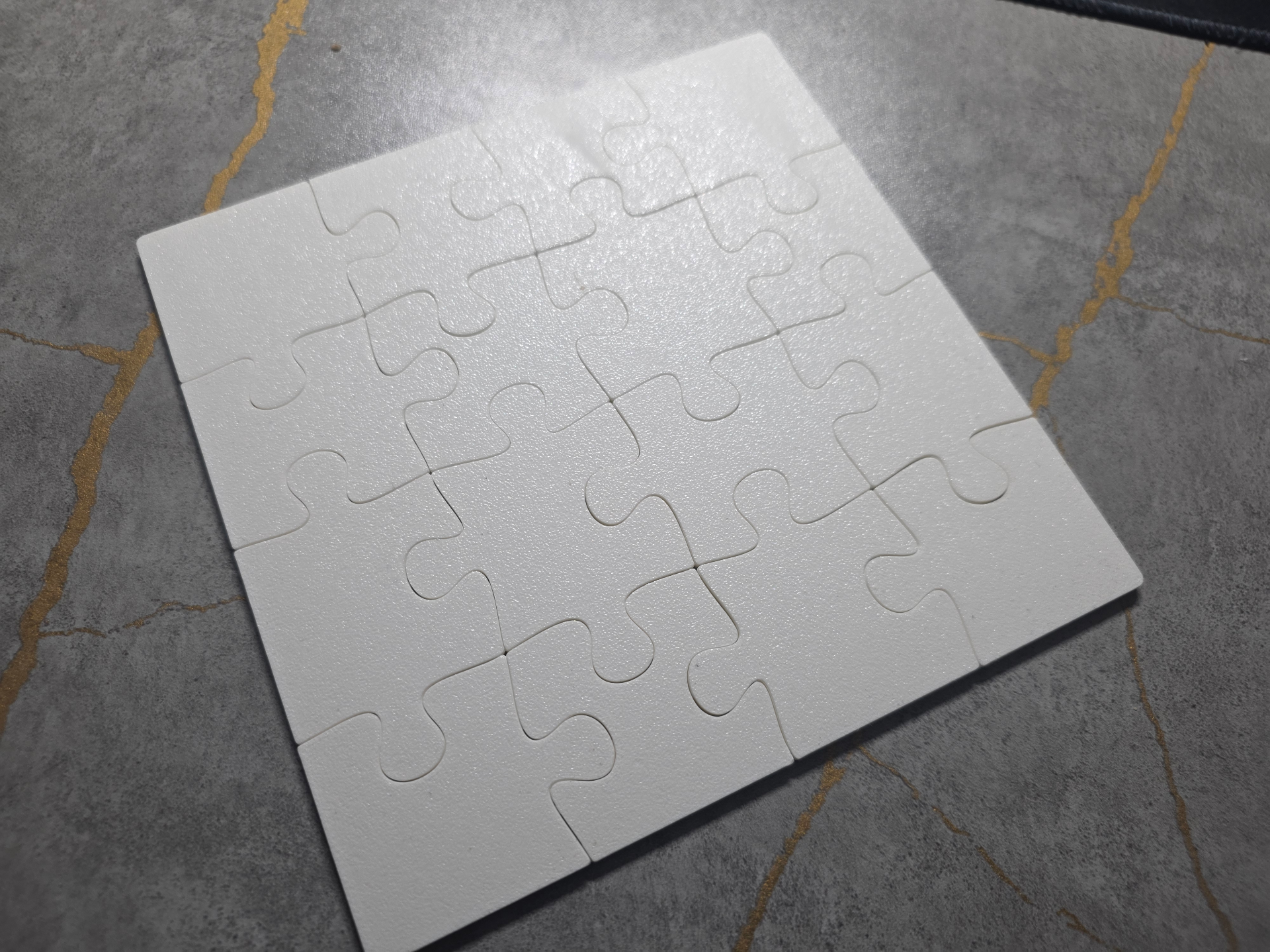 Jigsaw Puzzle Simple 4x4 Blank