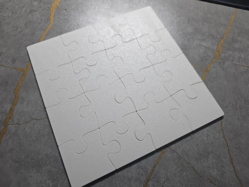 Jigsaw Puzzle Simple 4x4 Blank