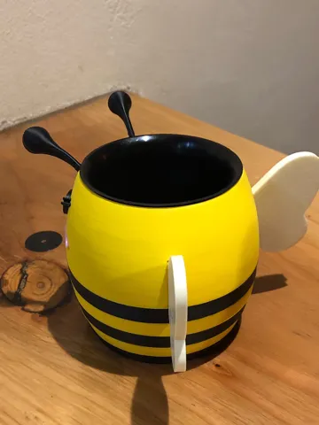 Modelo para impresión 3D: Mate Abejita - Mate Escalonado — vista de referencia 5