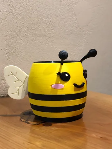 Modelo para impresión 3D: Mate Abejita - Mate Escalonado — vista de referencia 4
