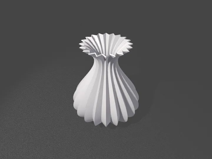 swirl vase