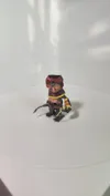 Scalled up to ~ 10cm tall