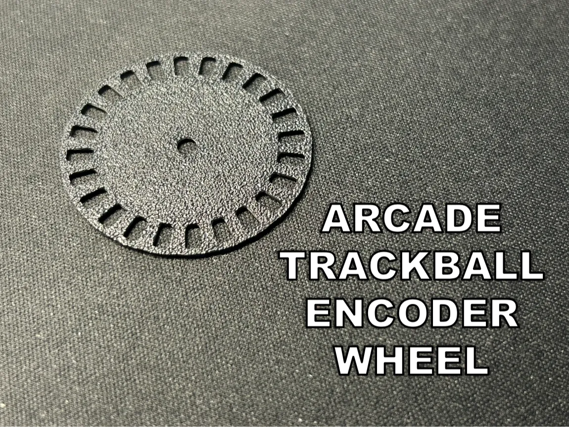 Arcade Trackball Optical Encoder Wheel - Free 3D Print Model - MakerWorld