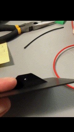 Clip on car air vent Cover (Filament hinge pin)