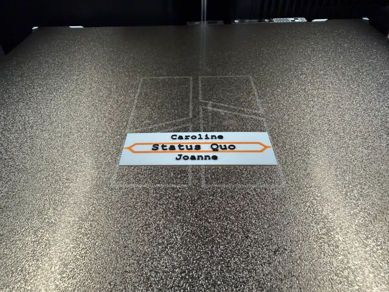 Label für Wurlitzer Tarrock 2